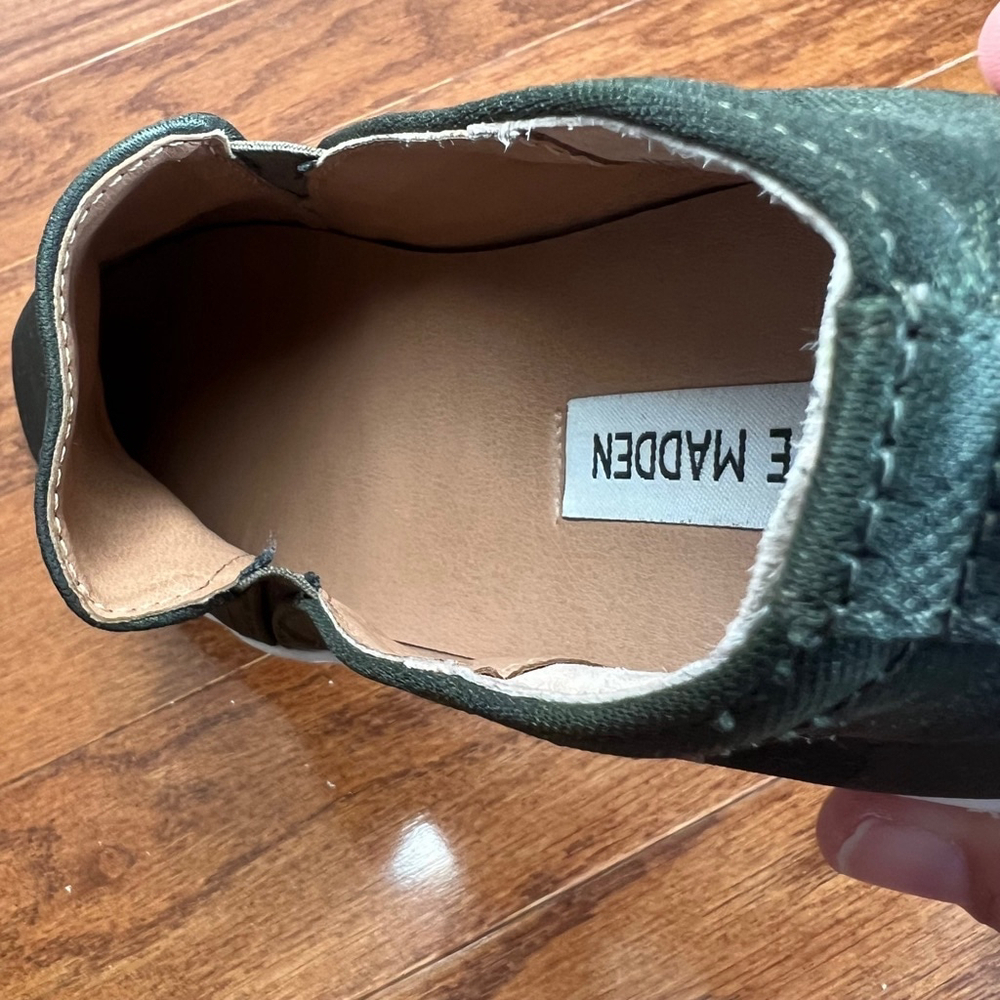 Steve Madden Women’s Zayna Slip On Camo Size 7.5 M - Picture 12 of 13